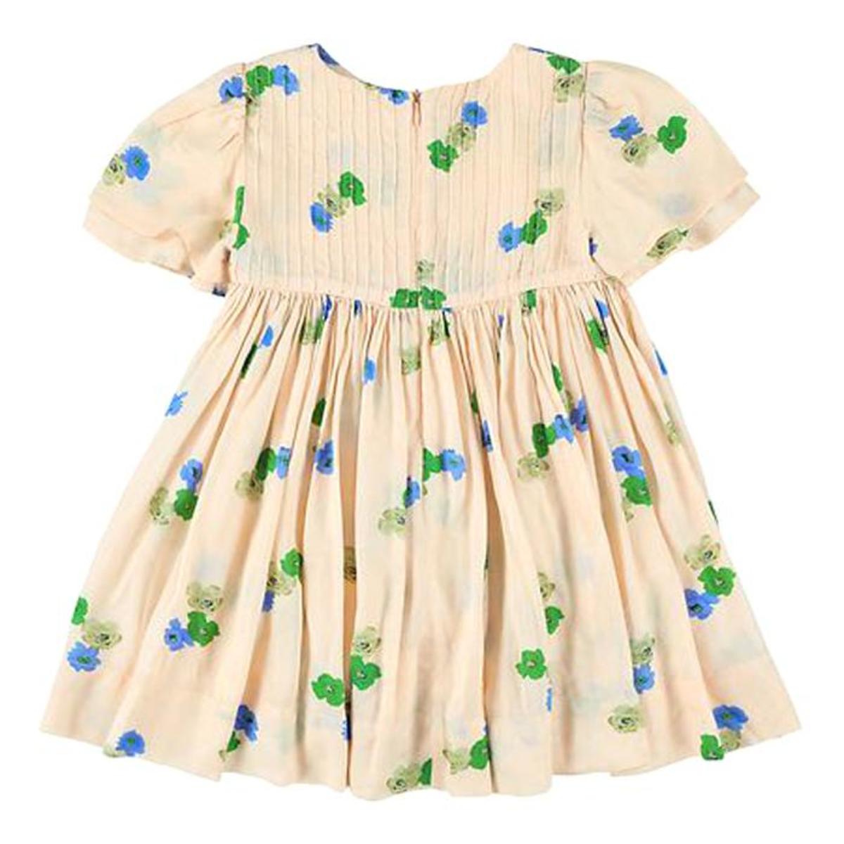 KIDS Morley Jacky Dress - Small Blue Floral Print Rose Pink - Image 3 of 4