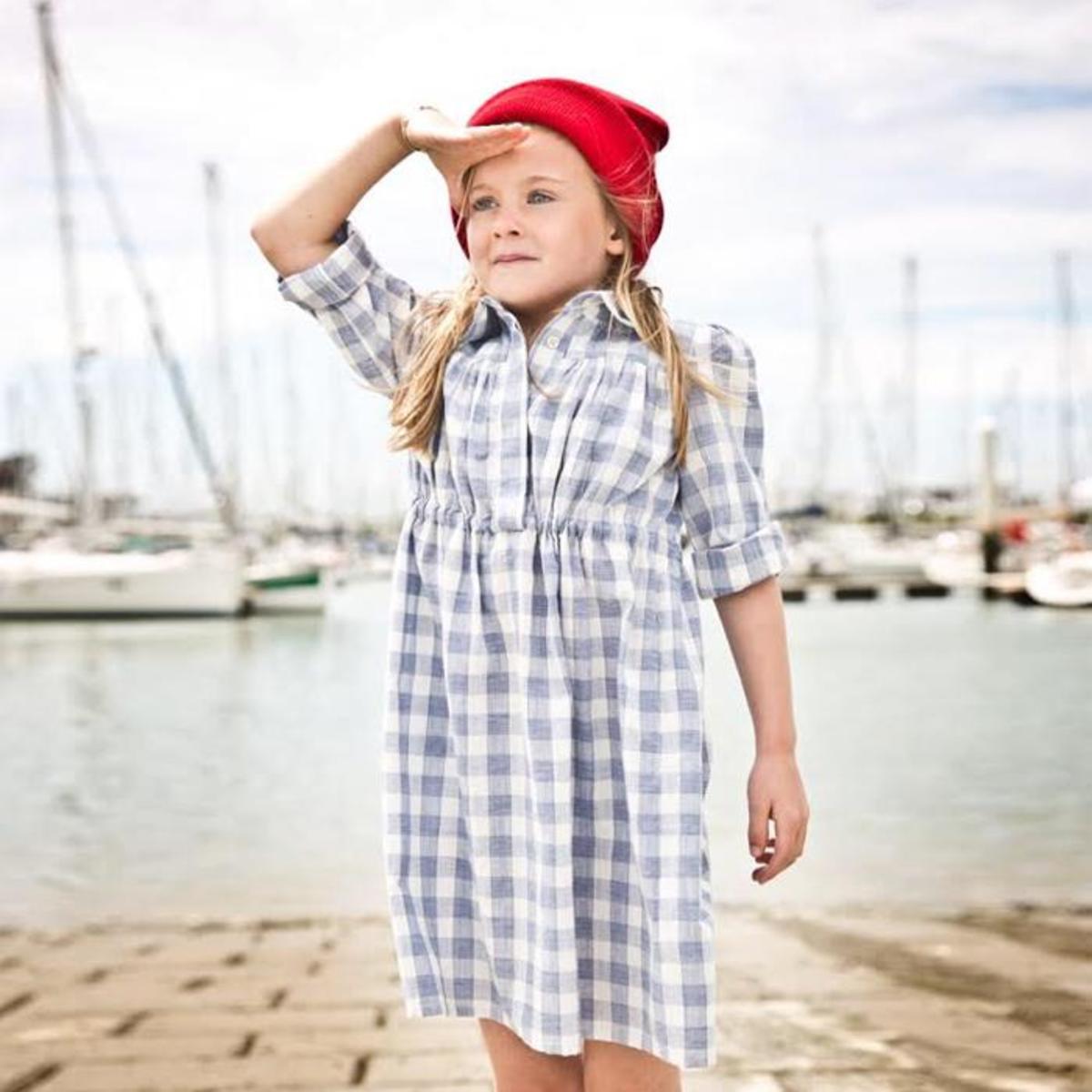 morley blue dress Morley Bleu Saka Xoe Dress