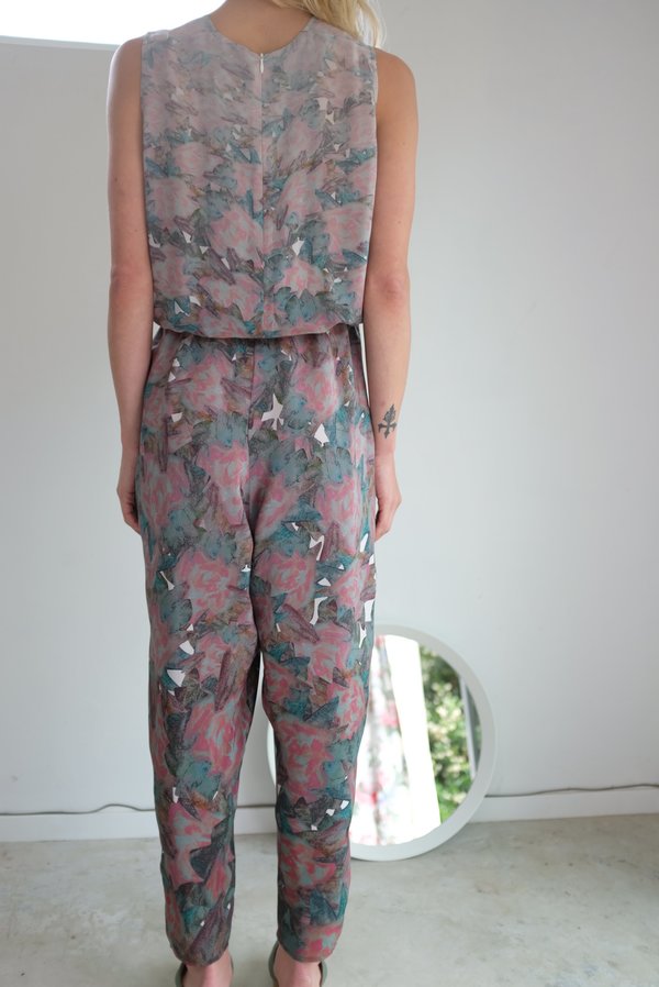 Anntian Long Overall Panel Print Anntian Long Overall Panel Print