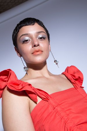 Desireeklein Antoinette Dress - tomato red Desireeklein Antoinette Dress - tomato red