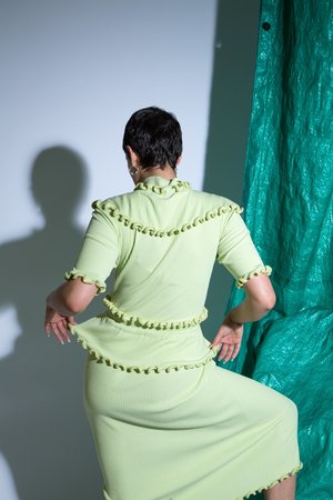 Desireeklein Hudson Dress - Lime Desireeklein Hudson Dress - Lime