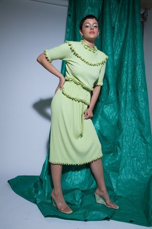 Desireeklein Hudson Dress - Lime Desireeklein Hudson Dress - Lime