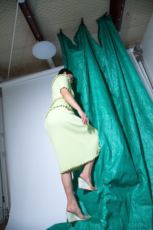 Desireeklein Hudson Dress - Lime Desireeklein Hudson Dress - Lime