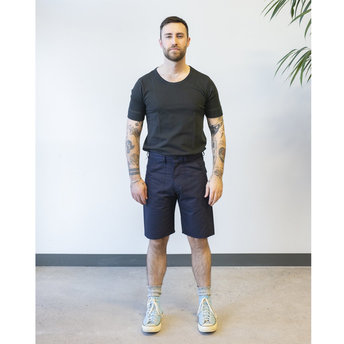 ハーフ・ショートパンツ LMC LMC RIPSTOP FATIGUE SHORTS navy 0LM21SPT021NVY MUSINSA | LMC LMC RIPSTOP FATIGUE SHORTS navy