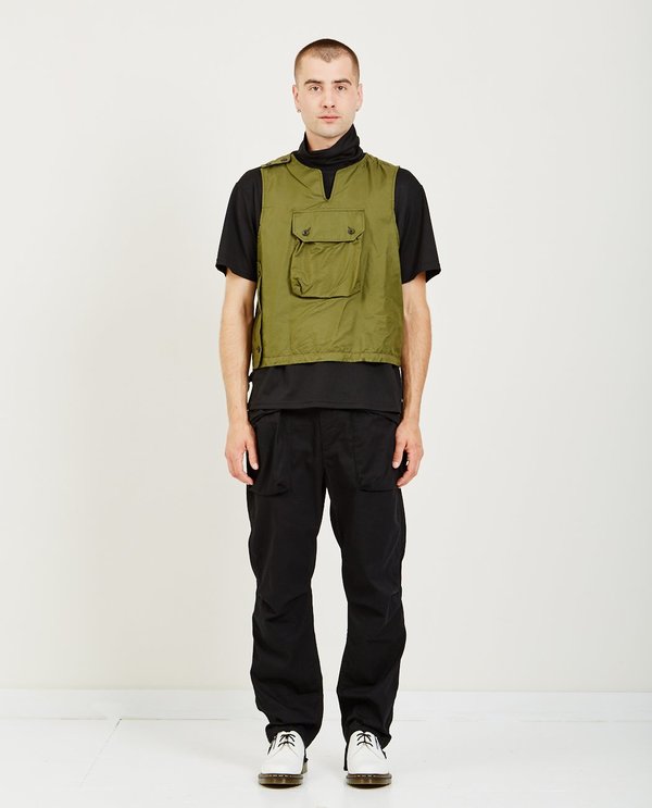 Engineered Garments COVER VEST - OLIVE | Garmentory