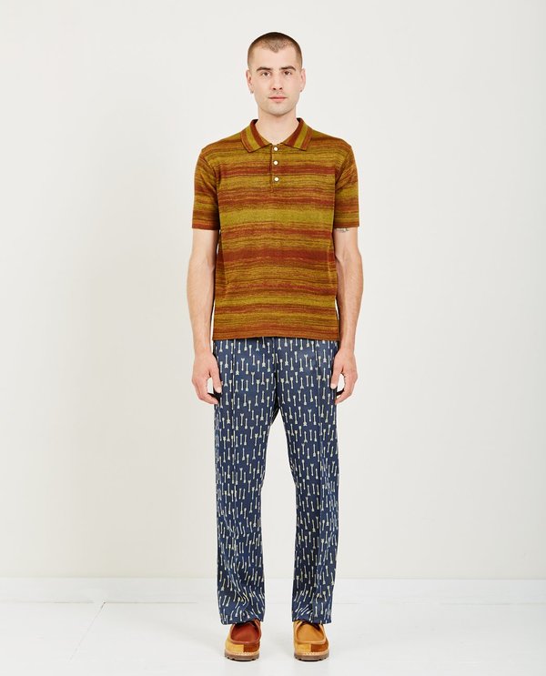 Needles POLO SWEATER SPLASHED PATTERN 