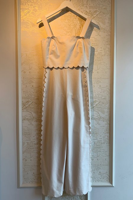 rebecca taylor scalloped jumpsuit