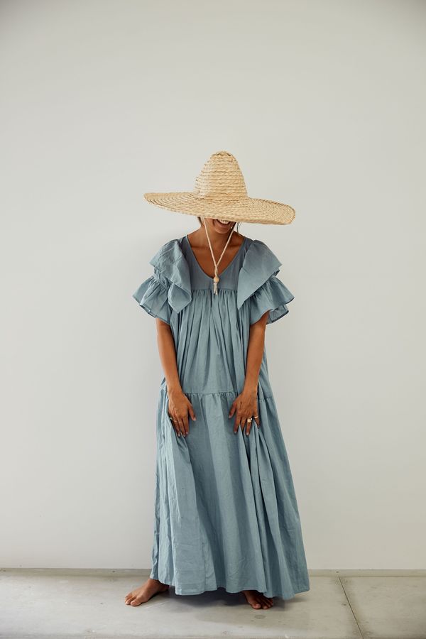 Little Tienda Maribel Dress - blue | Garmentory