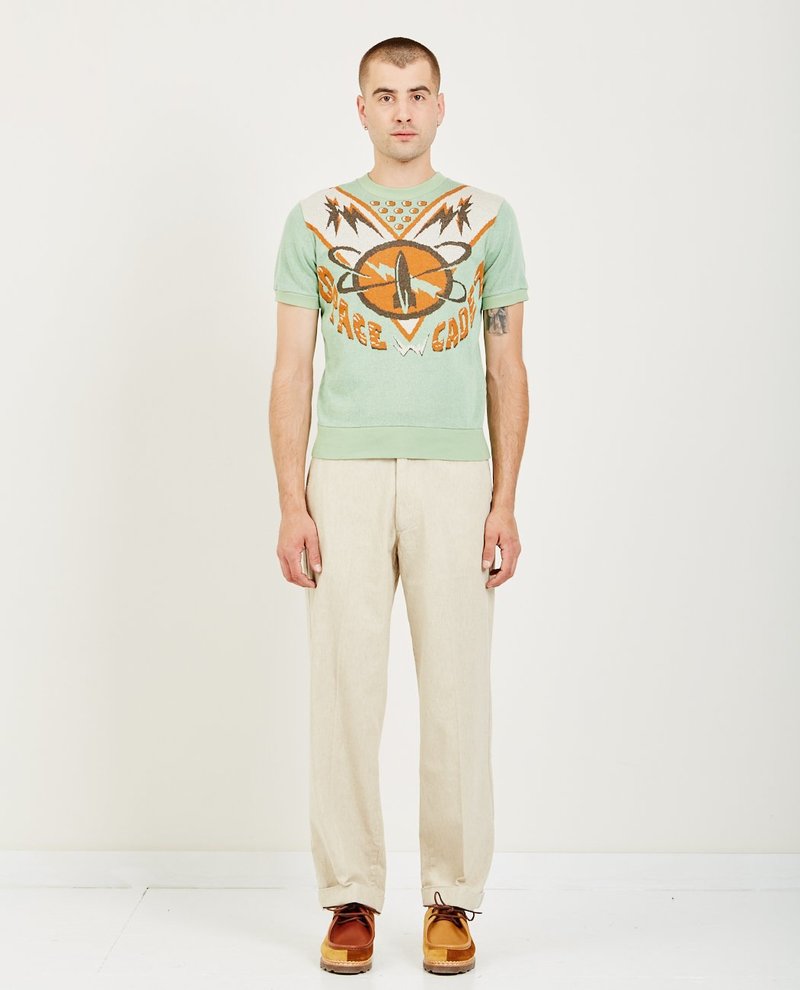 Levi's Vintage Clothing KNIT SURF TEE - SPACE CADET INTARSIA