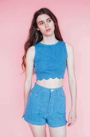 Samantha Pleet Peach Shorts Samantha Pleet Peach Shorts