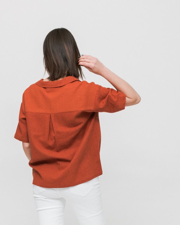 Rita Row Bang Shirt - Camel Rita Row Bang Shirt - Camel