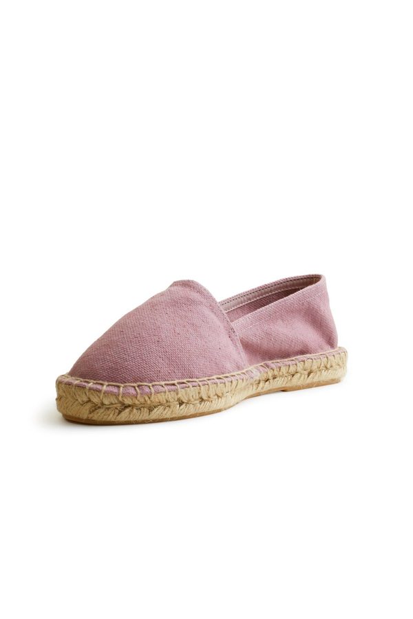 Lisa B. cotton pique classic espadrille - pink Lisa B. cotton pique classic espadrille - pink
