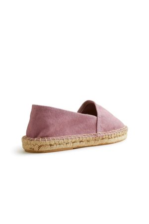 Lisa B. cotton pique classic espadrille - pink Lisa B. cotton pique classic espadrille - pink