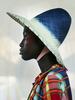 Henrik Vibskov Farmer Hat - Blue Panama - Thumbnail 1