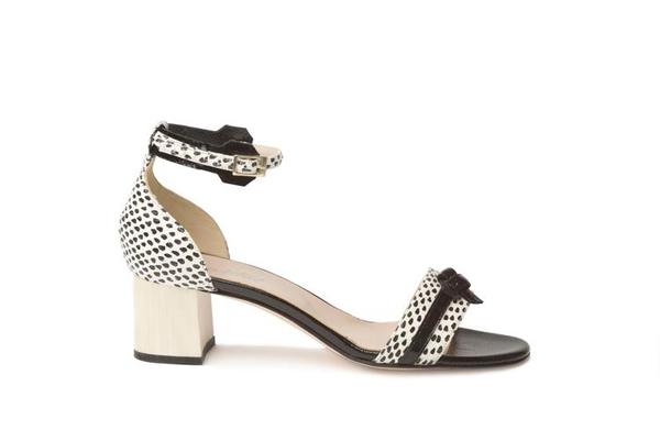 Jessica Bédard Jade Sandal - Black/White Jessica Bédard Jade Sandal - Black/White