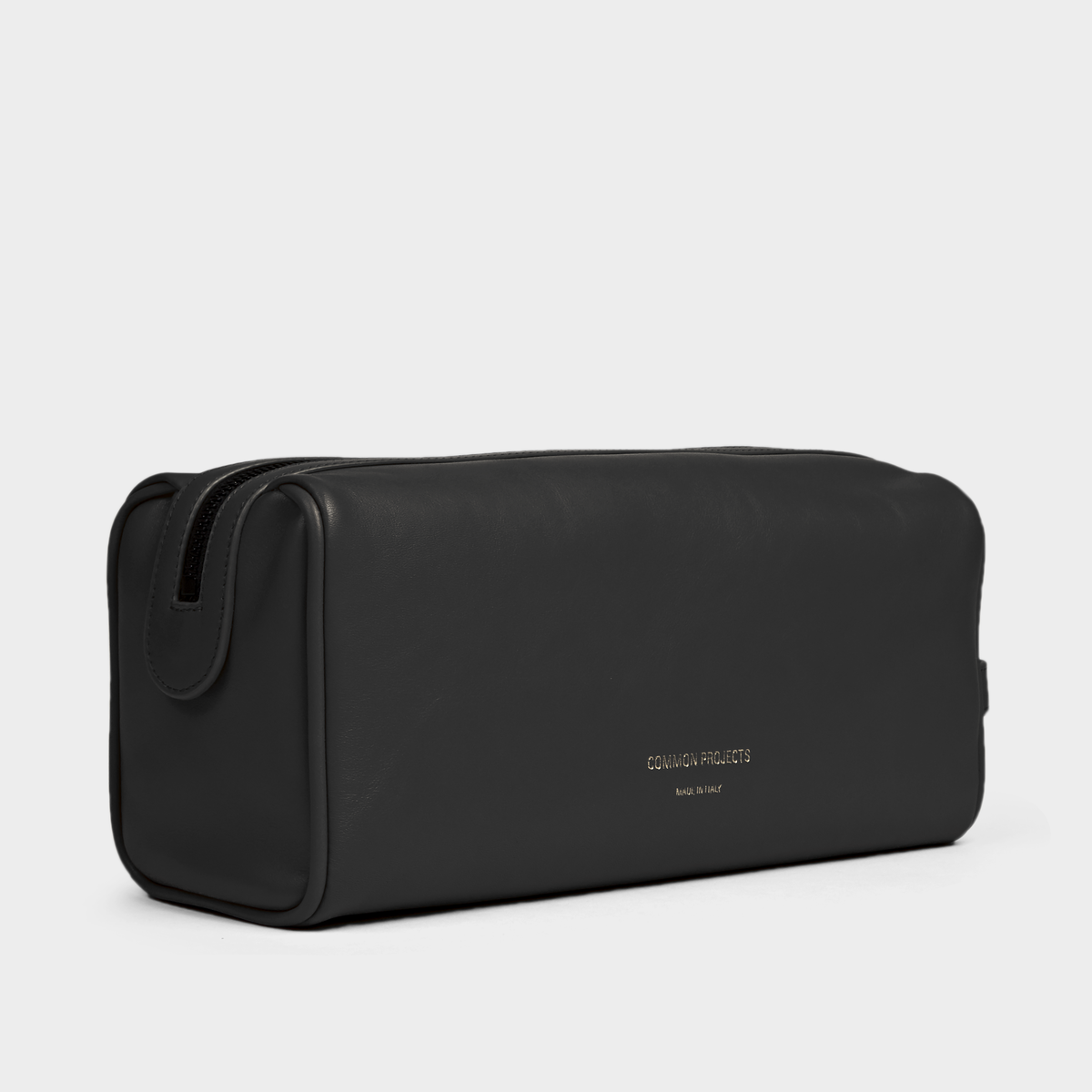 Leather Washbag Common Projects Toiletry Bag Black Leather Dopp