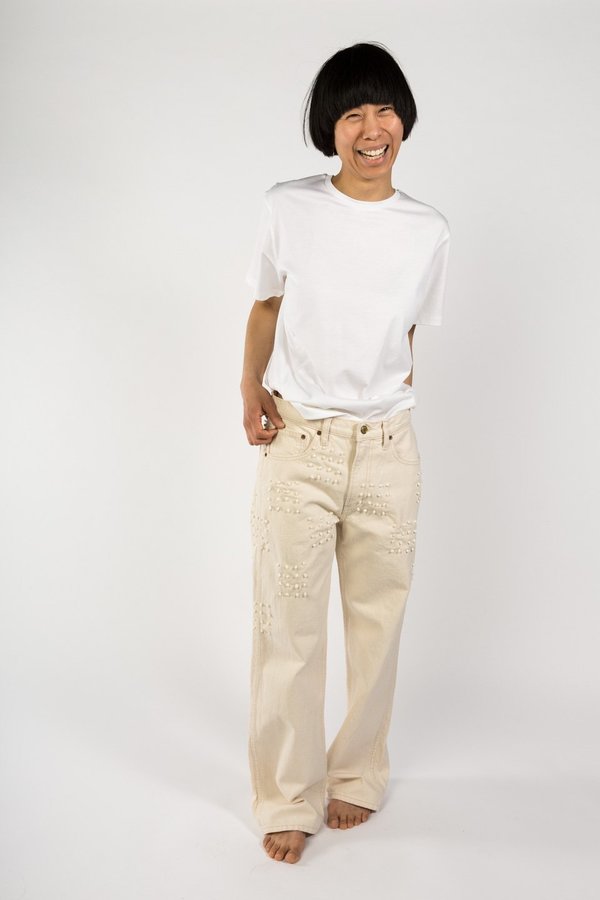 B Sides Plein High Straight - Clair Wash B Sides Plein High Straight - Clair Wash