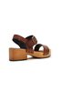 Lisa B. double strap leather clogs - tan - Thumbnail 5