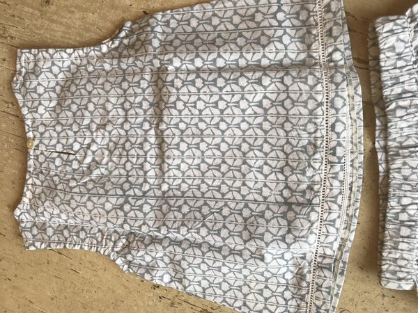 KIDS Mia & Finn girls pjs - blockprint KIDS Mia & Finn girls pjs - blockprint