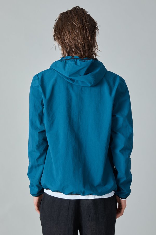 Herno Plaster Hooded Jacket - Teal Herno Plaster Hooded Jacket - Teal