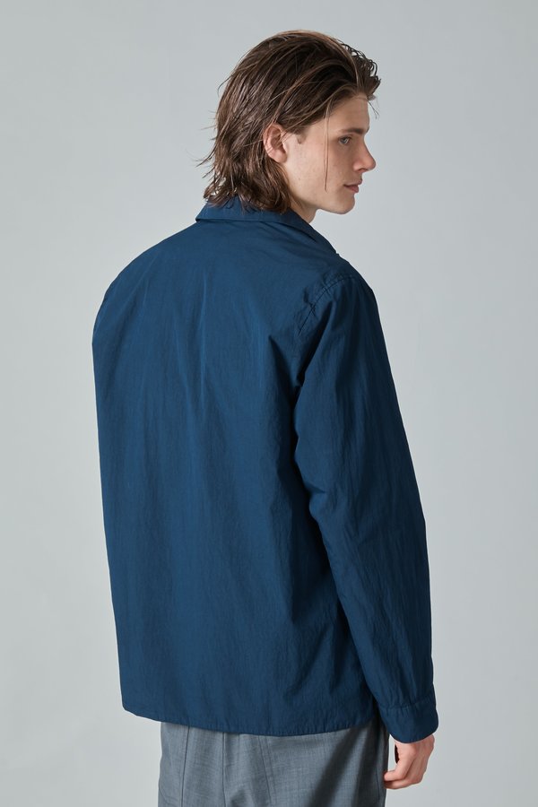 Presidents Poplin Nylon Cruiser Overshirt - Navy Presidents Poplin Nylon Cruiser Overshirt - Navy