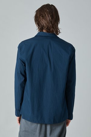 Presidents Poplin Nylon Cruiser Overshirt - Navy Presidents Poplin Nylon Cruiser Overshirt - Navy