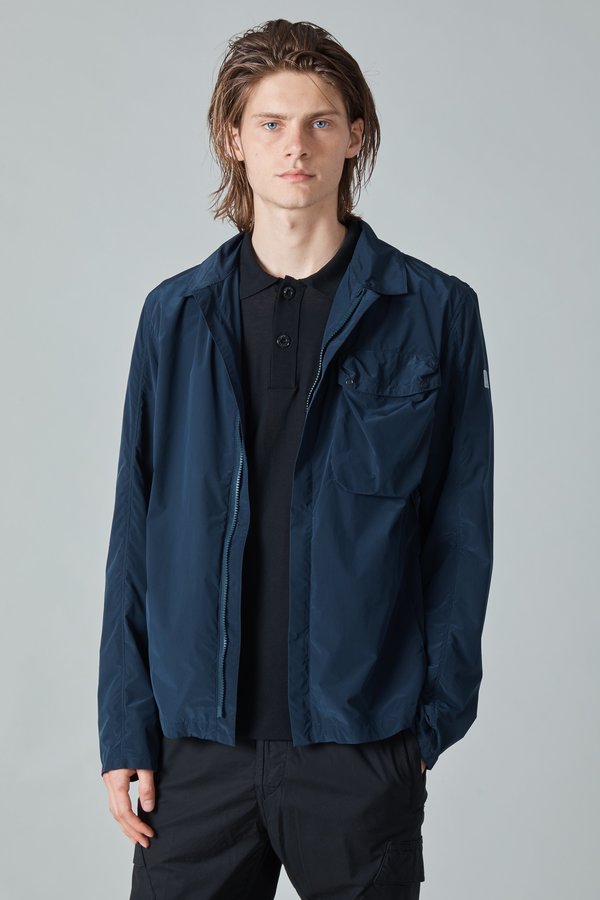 Paul & Shark Tech Nylon Taffeta Overshirt - Navy Paul & Shark Tech Nylon Taffeta Overshirt - Navy