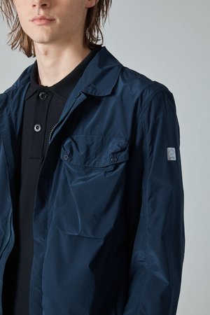 Paul & Shark Tech Nylon Taffeta Overshirt - Navy Paul & Shark Tech Nylon Taffeta Overshirt - Navy