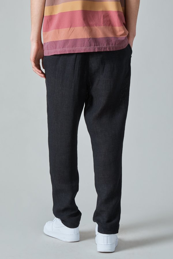 Barena Cosma Datolo Linen Easy Pants - Nero Barena Cosma Datolo Linen Easy Pants - Nero