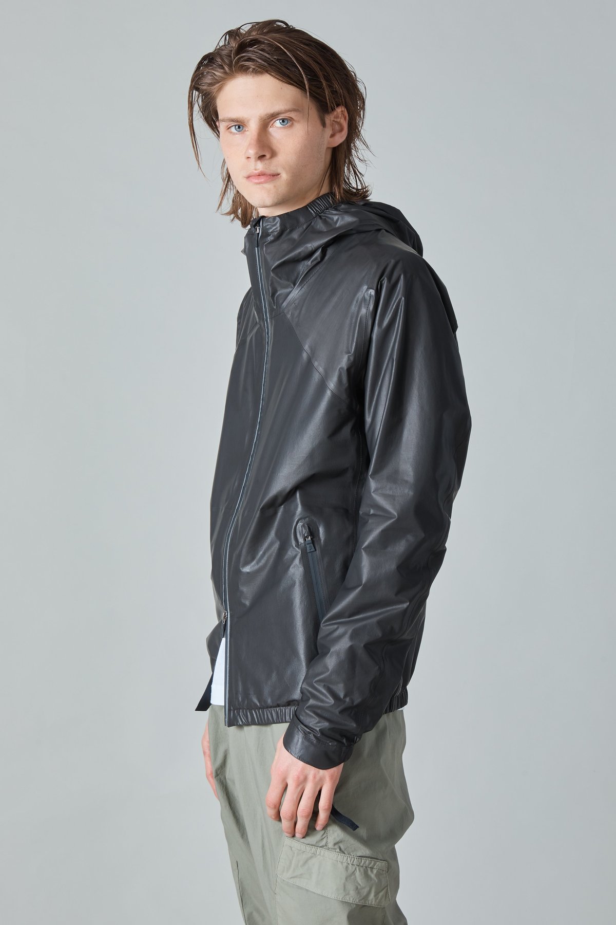 Herno Goretex Shakedry Laminar Hooded Bomber - Espresso | Garmentory