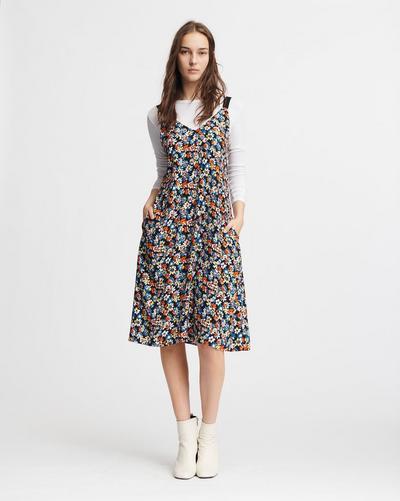 Rag & Bone Estell Dress - Navy/ Floral | Garmentory