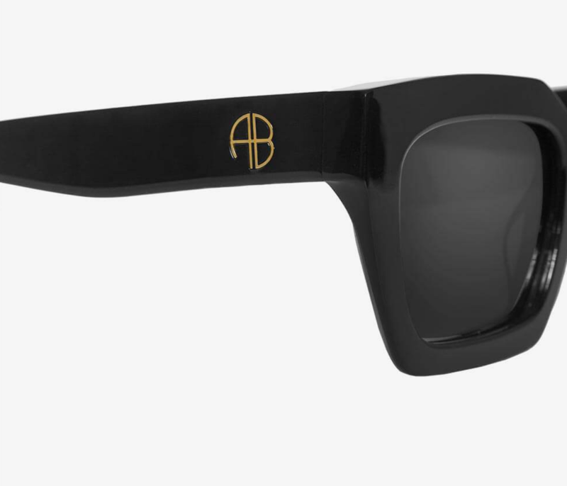【関税込み】ANINE BING ブラック Indio サングラス ANINE BING Indio Sunglasses - Dark Tortoise
