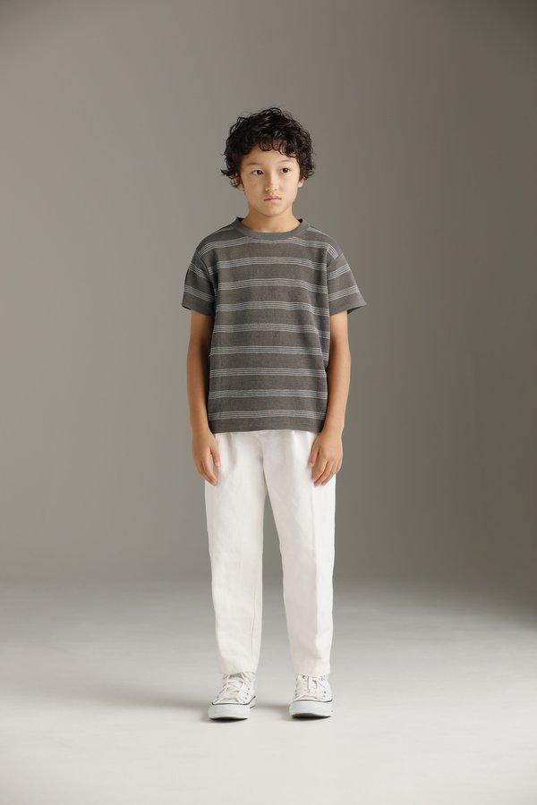 Kid's unisex Arch & Line Chino Pant - Off-White Kid's unisex Arch & Line Chino Pant - Off-White
