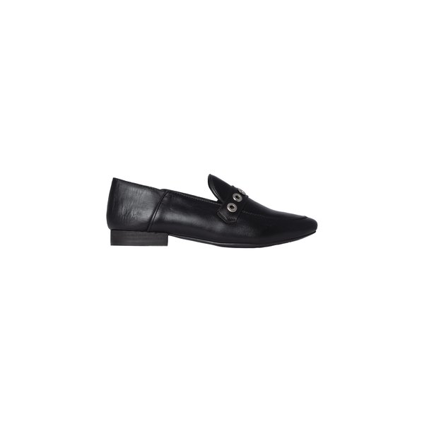 CARTEL Ximena Loafer - black/grommets CARTEL Ximena Loafer - black/grommets