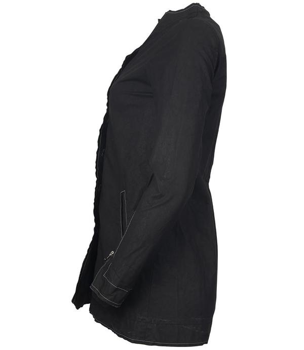 Anika Lenaskarstrom Linen Coat - Black Anika Lenaskarstrom Linen Coat - Black