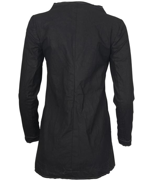 Anika Lenaskarstrom Linen Coat - Black Anika Lenaskarstrom Linen Coat - Black