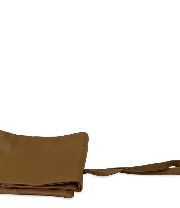 FURLING BY GIANI Nappa Belt - Dark Tan FURLING BY GIANI Nappa Belt - Dark Tan