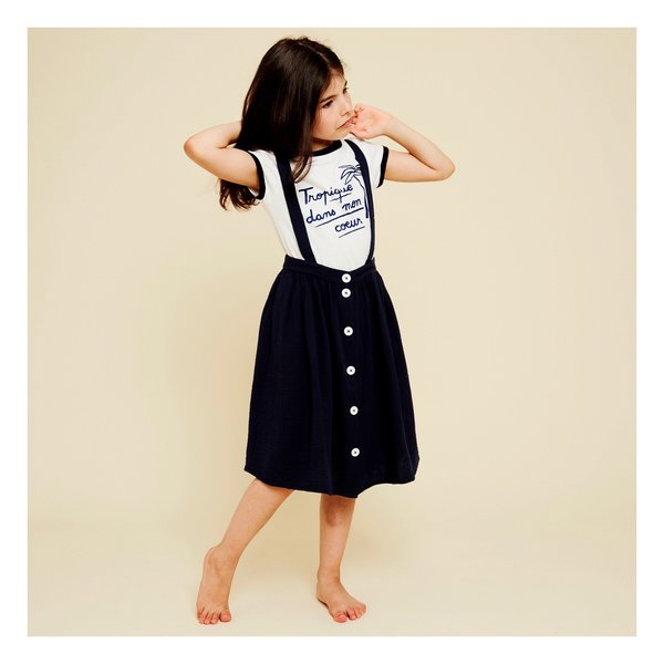 Kids Hundred Pieces Skirt with Braces Kids Hundred Pieces Skirt with Braces