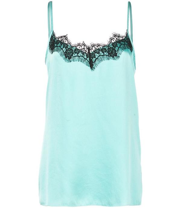 Icons Lace Short Top - Turquoise Icons Lace Short Top - Turquoise