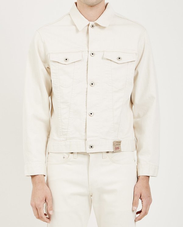 Naked & Famous Denim Jacket - Natural Seed Naked & Famous Denim Jacket - Natural Seed