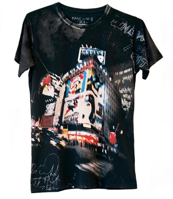 Unisex Made in Me 8 Bang Bang T-shirt - Black/Multi Unisex Made in Me 8 Bang Bang T-shirt - Black/Multi