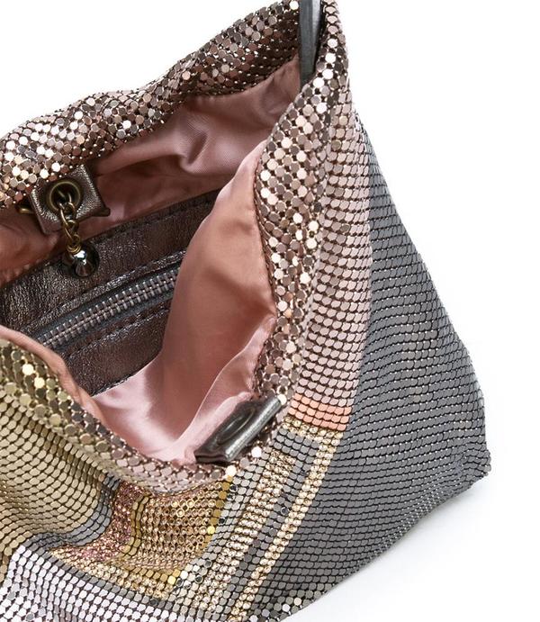 Laura B Maya Bag - Pink/Gold/Graphite Laura B Maya Bag - Pink/Gold/Graphite