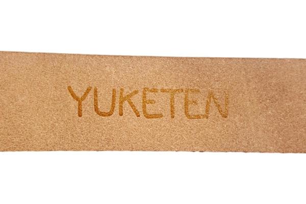 Yuketen Stitched D-Ring Belt - Russet Yuketen Stitched D-Ring Belt - Russet