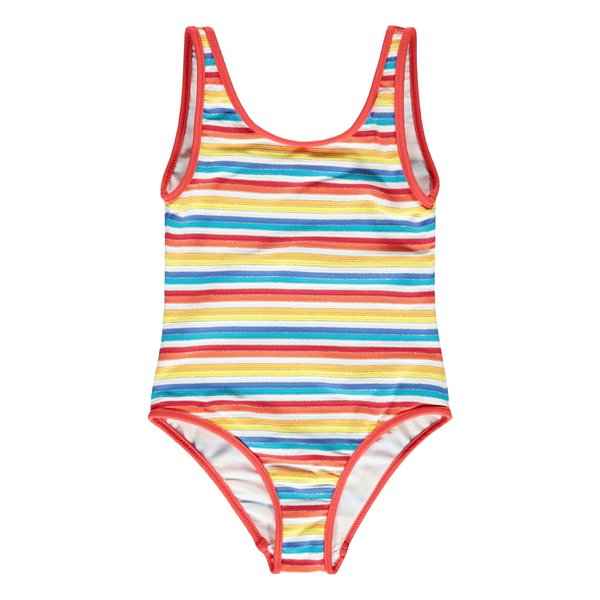 Kids Hundred Pieces Swimsuit - Multicolored Stripe Kids Hundred Pieces Swimsuit - Multicolored Stripe
