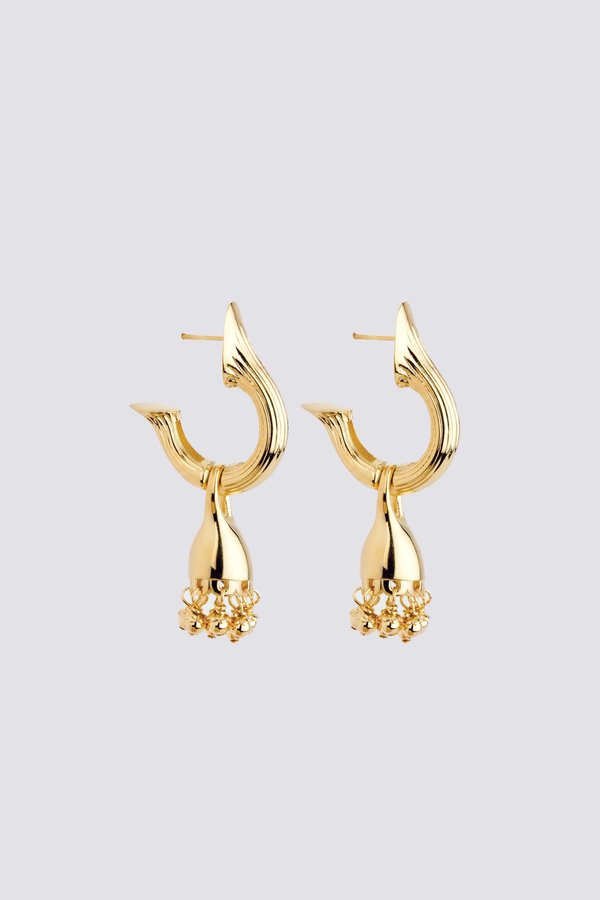 MM Druck Riya Earrings - Gold Vermeil MM Druck Riya Earrings - Gold Vermeil