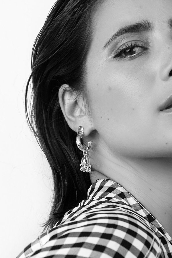 MM Druck Riya Earrings - Sterling Silver MM Druck Riya Earrings - Sterling Silver
