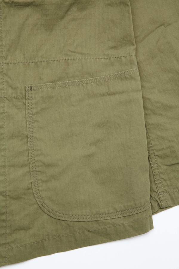 Kapital Rip-Stop Hospital Jacket - Khaki Kapital Rip-Stop Hospital Jacket - Khaki