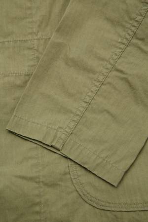 Kapital Rip-Stop Hospital Jacket - Khaki Kapital Rip-Stop Hospital Jacket - Khaki
