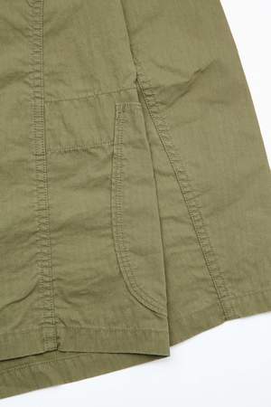 Kapital Rip-Stop Hospital Jacket - Khaki Kapital Rip-Stop Hospital Jacket - Khaki