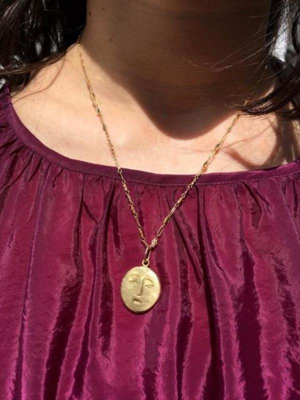 Mercurial NYC Sassy Moon Necklace - Gold Mercurial NYC Sassy Moon Necklace - Gold